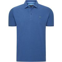 Herren Poloshirt, einfarbig, lässig