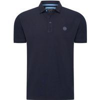 Herren Poloshirt, einfarbig, lässig