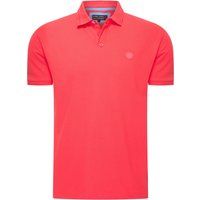 Herren Casual Unifarben Poloshirt