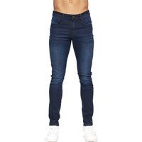 Herren Slim-Fit Jeans mit dunkler Waschung