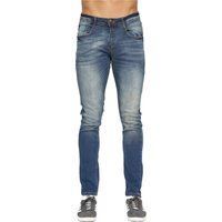 Herren Slim-Fit Jeans mit Used-Look