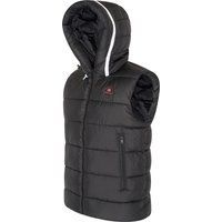 Gepolsterte Bodywarmer Weste mit Kapuze