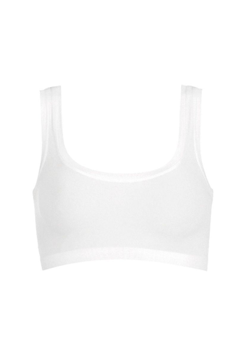 Nahtloses Mikrofaser-Stretch Bralette-Top