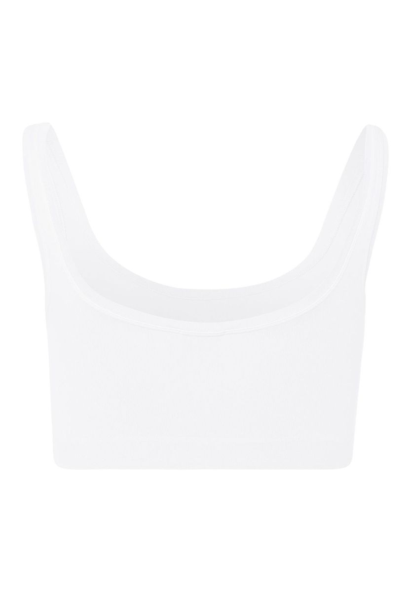 Nahtloses Mikrofaser-Stretch Bralette-Top