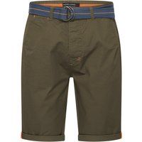 Lässige olivgrüne Bermuda-Shorts