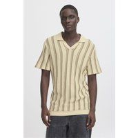 Gestreiftes Strickpolohemd