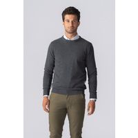 Herren Klassischer Pullover mit Rundhalsausschnitt