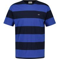 Gestreiftes Baumwoll-Jersey T-Shirt