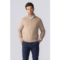 Strickjacke mit Reißverschluss