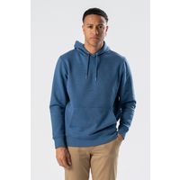 Herren Staubblau Kapuzenpullover
