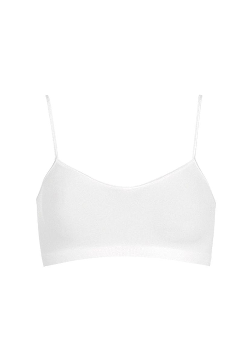 Nahtloses Mikrofaser Spaghettiträger Bralette
