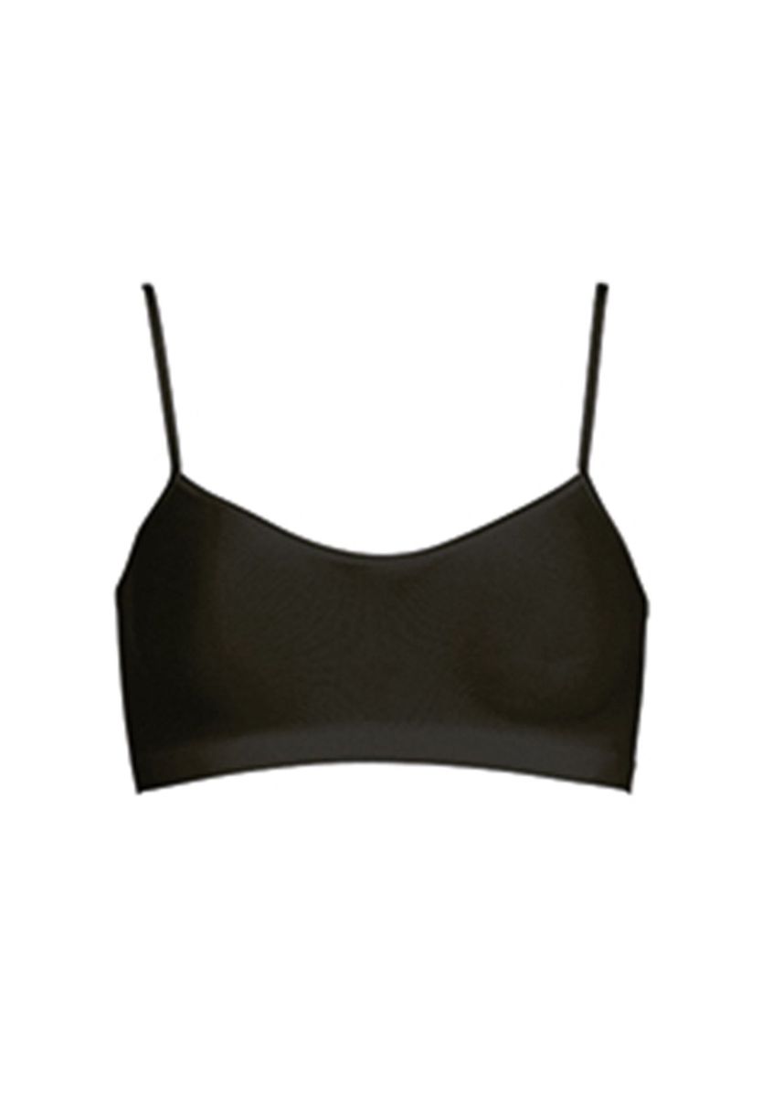 Nahtloses Stretch-Mikrofaser-Bralette-Top