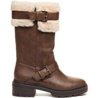 Rocket Dog - Damen Kniehohe Stiefel "Igloo" (Braun)
