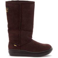 Rocket Dog - Damen Lange Stiefel "Sugardaddy", Leder (Schokoladenbraun)