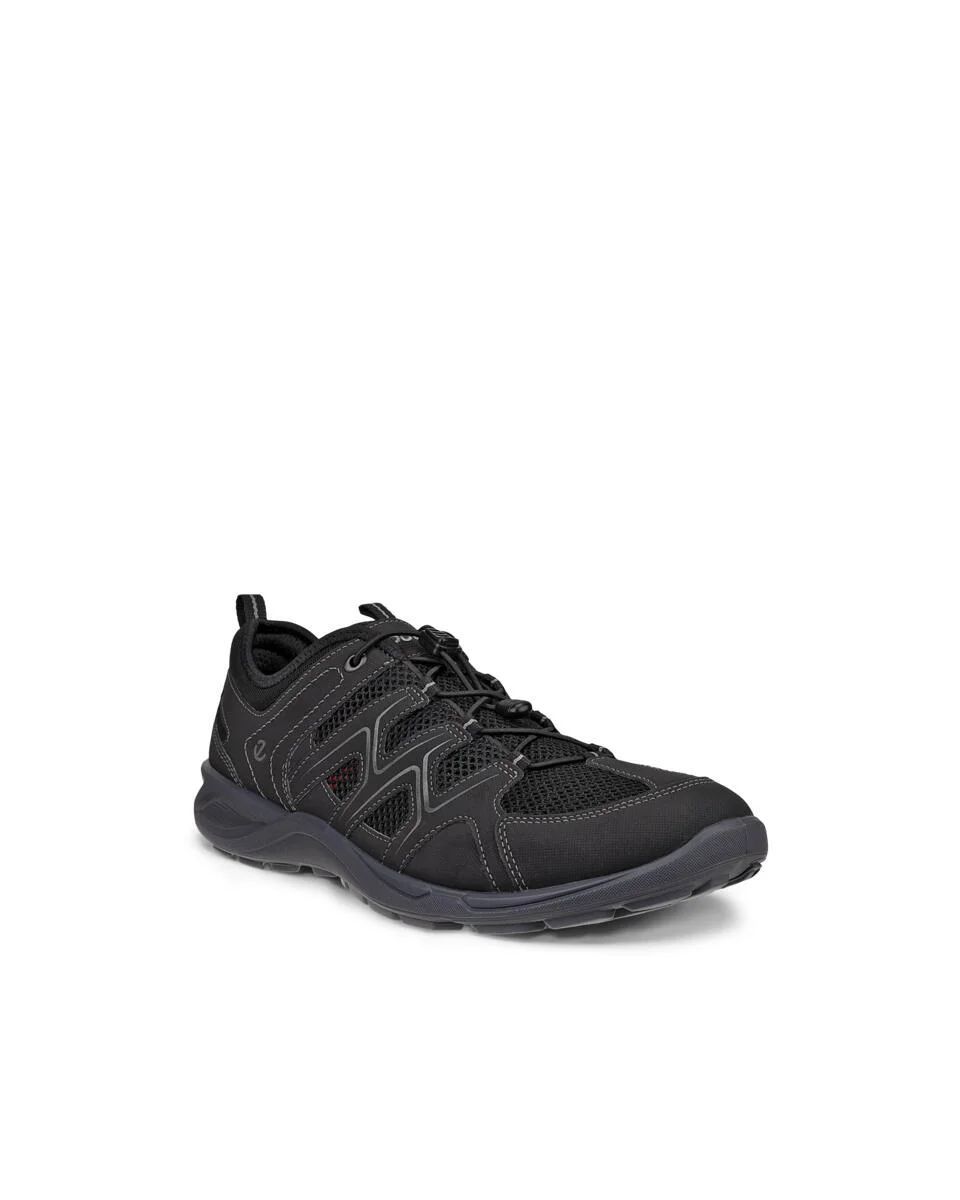 ecco® Sneaker, Zuglasche, für Herren, schwarz, 42