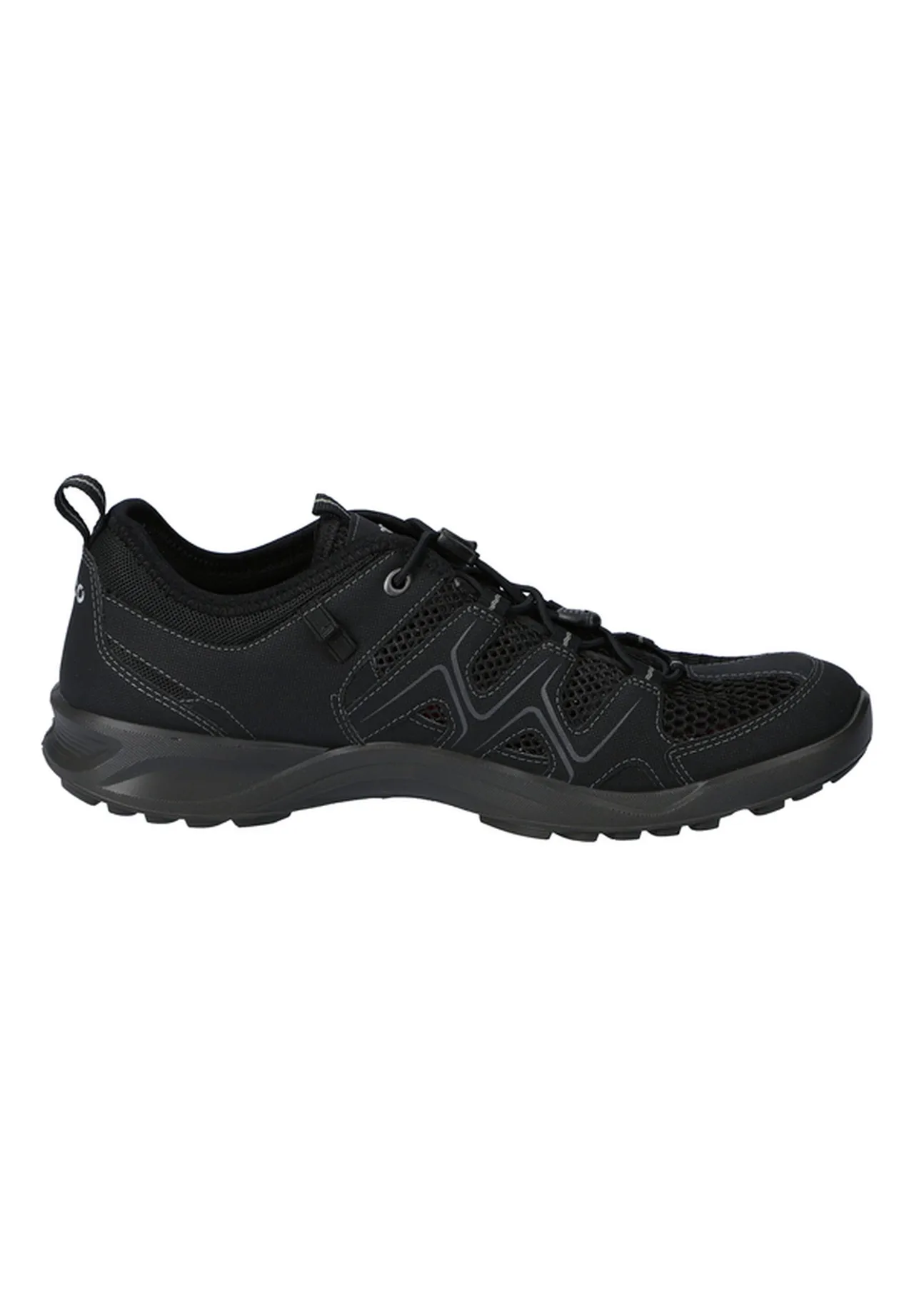 ecco® Sneaker, Zuglasche, für Herren, schwarz, 42