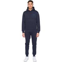 Duck and Cover - "Merchell" Hoodie und Jogginghosen-Set für Herren (Marineblau)