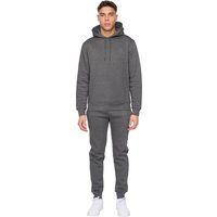 Duck and Cover - "Merchell" Hoodie und Jogginghosen-Set für Herren (Holzkohle-Mergel)