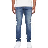 Herren Jeans Slim Tapered Medium Wash