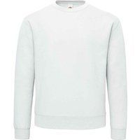 Fruit of the Loom - "Supercotton" Sweatshirt für Herren (Weiß)