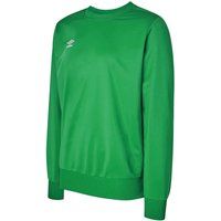 Herren Smaragdgrünes Rundhals-Sweatshirt