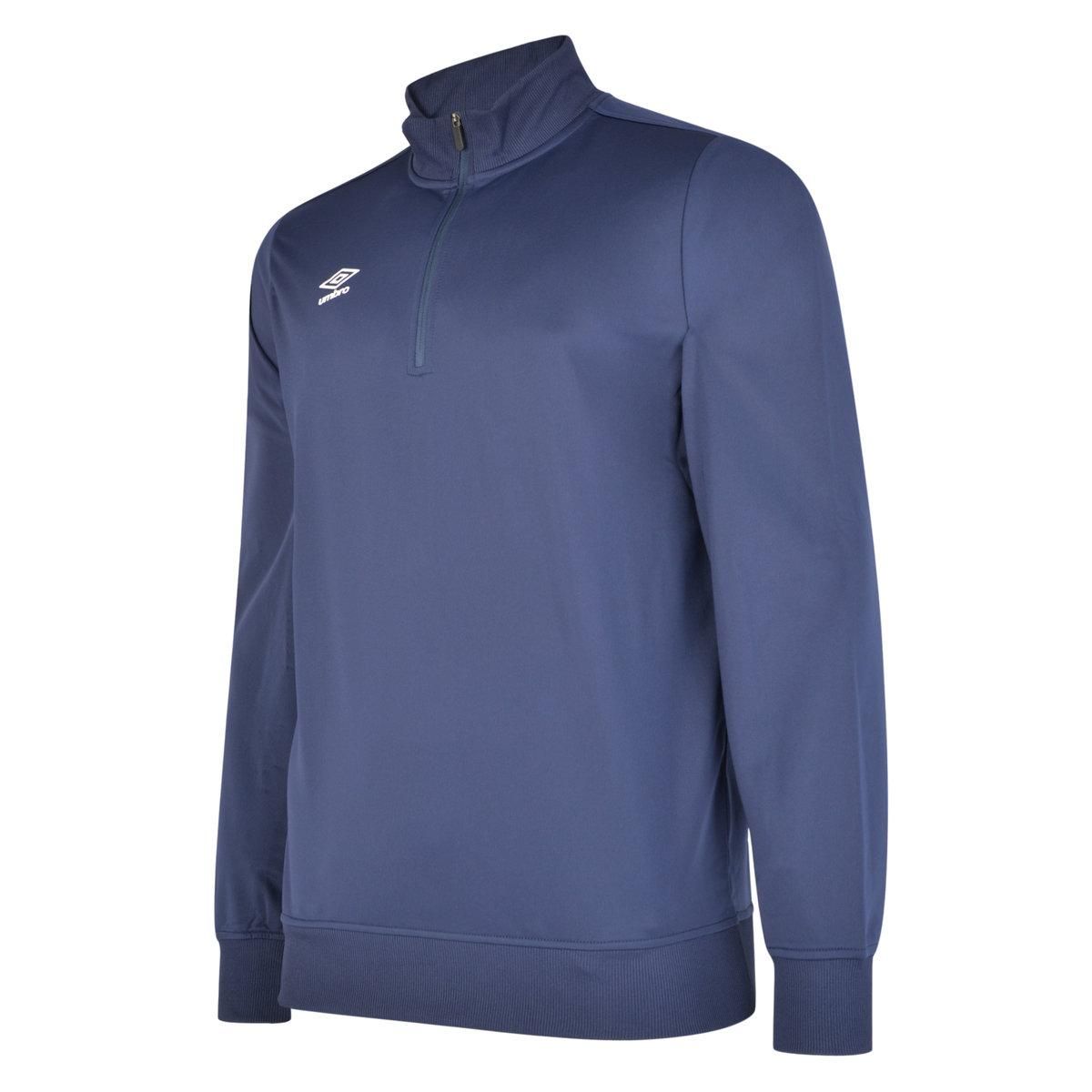 Herren Essential Sweatshirt mit Halbreißverschluss