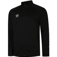 Umbro - "Total Training" Trainingsjacke für Herren (Schwarz/Weiß)