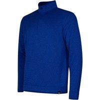 Under Armour - Fleece-Oberteil mit kurzem Reißverschluss für Herren (Königsblau)