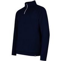 Under Armour - Fleece-Oberteil mit kurzem Reißverschluss für Herren (Mitternachtsblau)