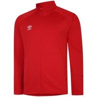 Umbro - "Total Training" Trainingsjacke für Herren (Zinnoberrot/Schwarz)