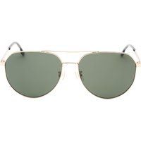 Pilotenbrille mit goldenem Metallrahmen