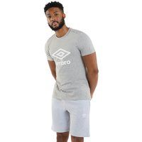 Herren T-Shirt mit Logo, Heather Grey