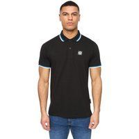 Henleys - "Henalpha" Poloshirt für Herren (Schwarz)