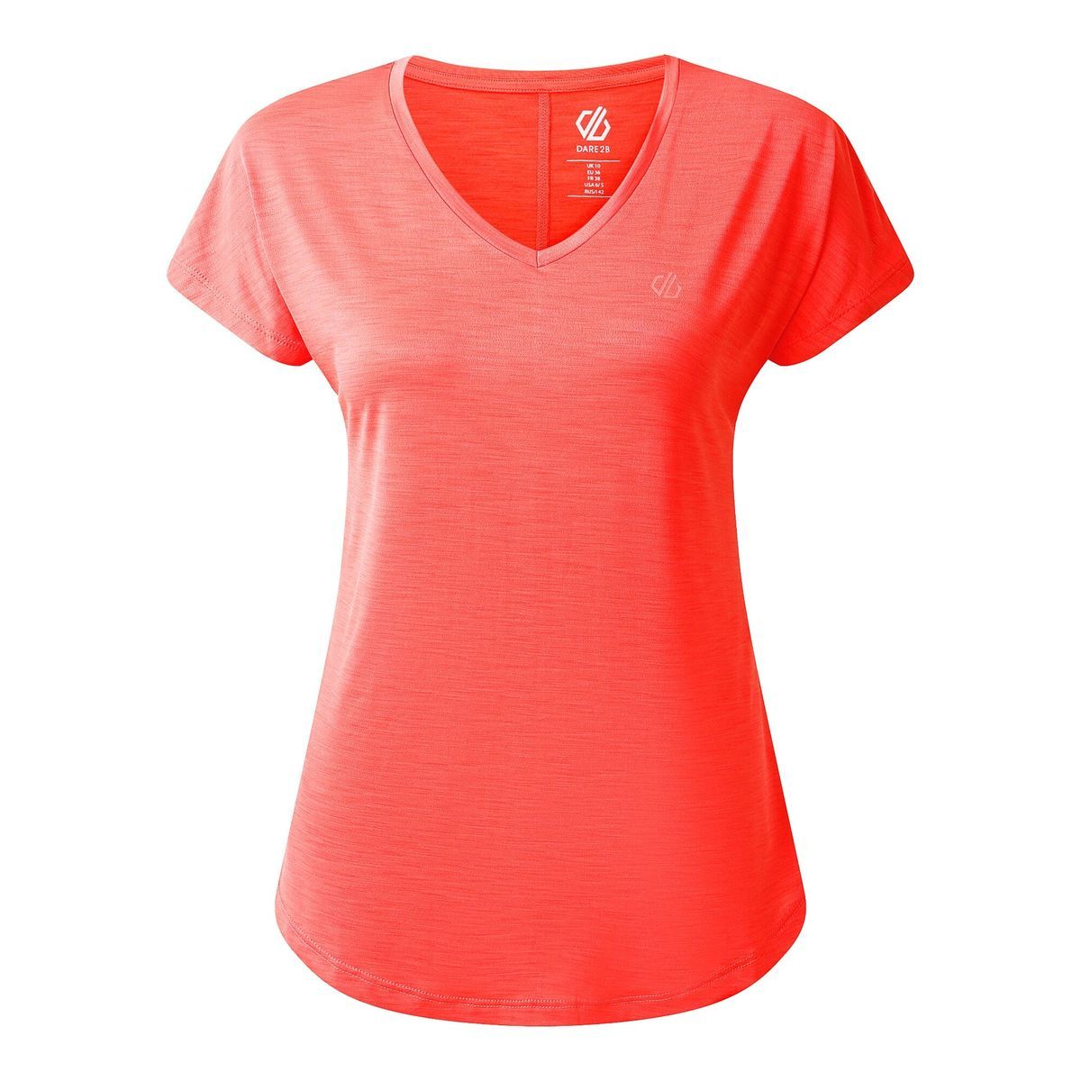 Dare 2B Damen Sport-T-Shirt (Pfirsichblüte)