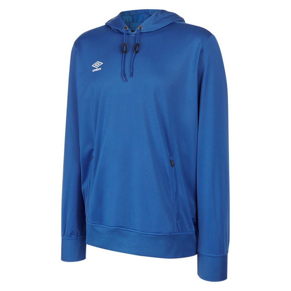 Herren Royalblau Kapuzenpullover
