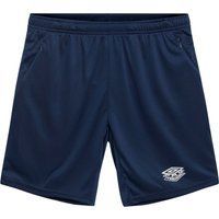 Marineblaue Trainingsshorts mit Logo-Detail