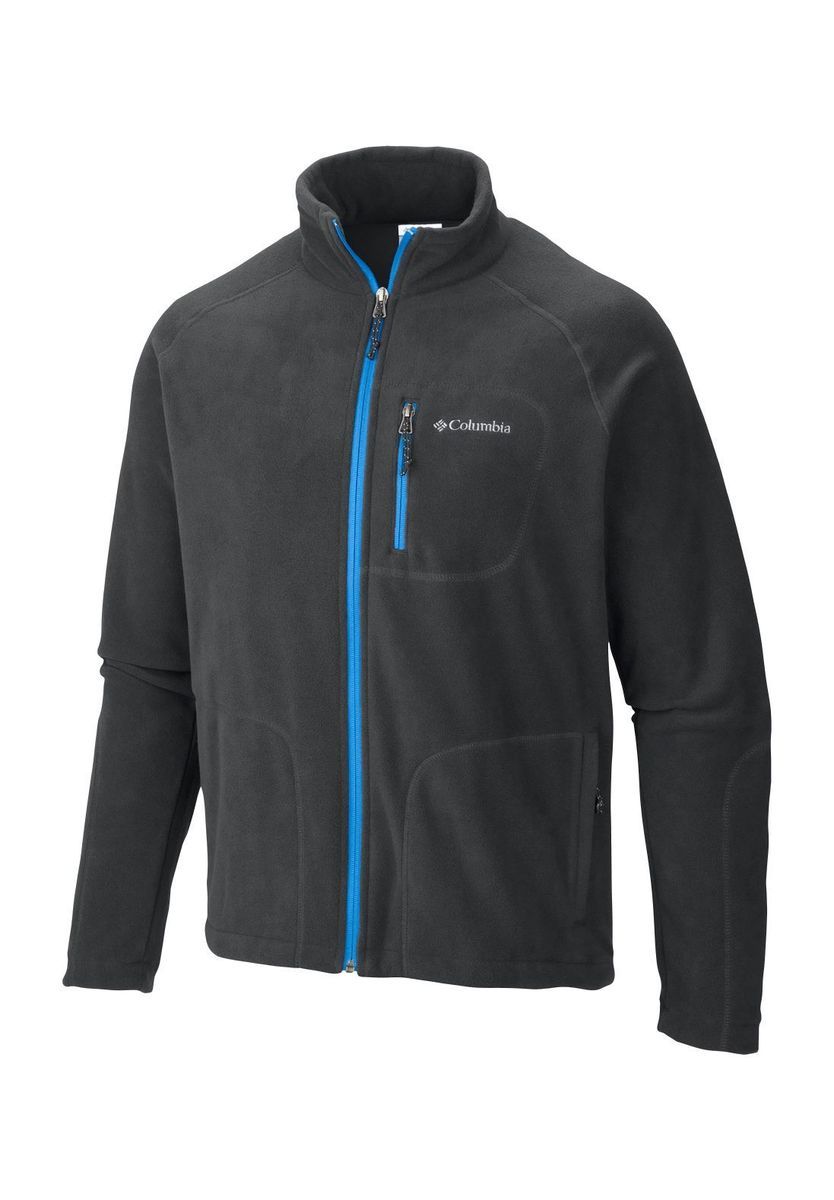 Herren Fleecejacke mit durchgehendem Reißverschluss