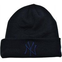 Marineblaue gestrickte Yankees Mütze