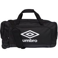 Umbro - Reisetasche mit Rollen (Schwarz/Weiß)