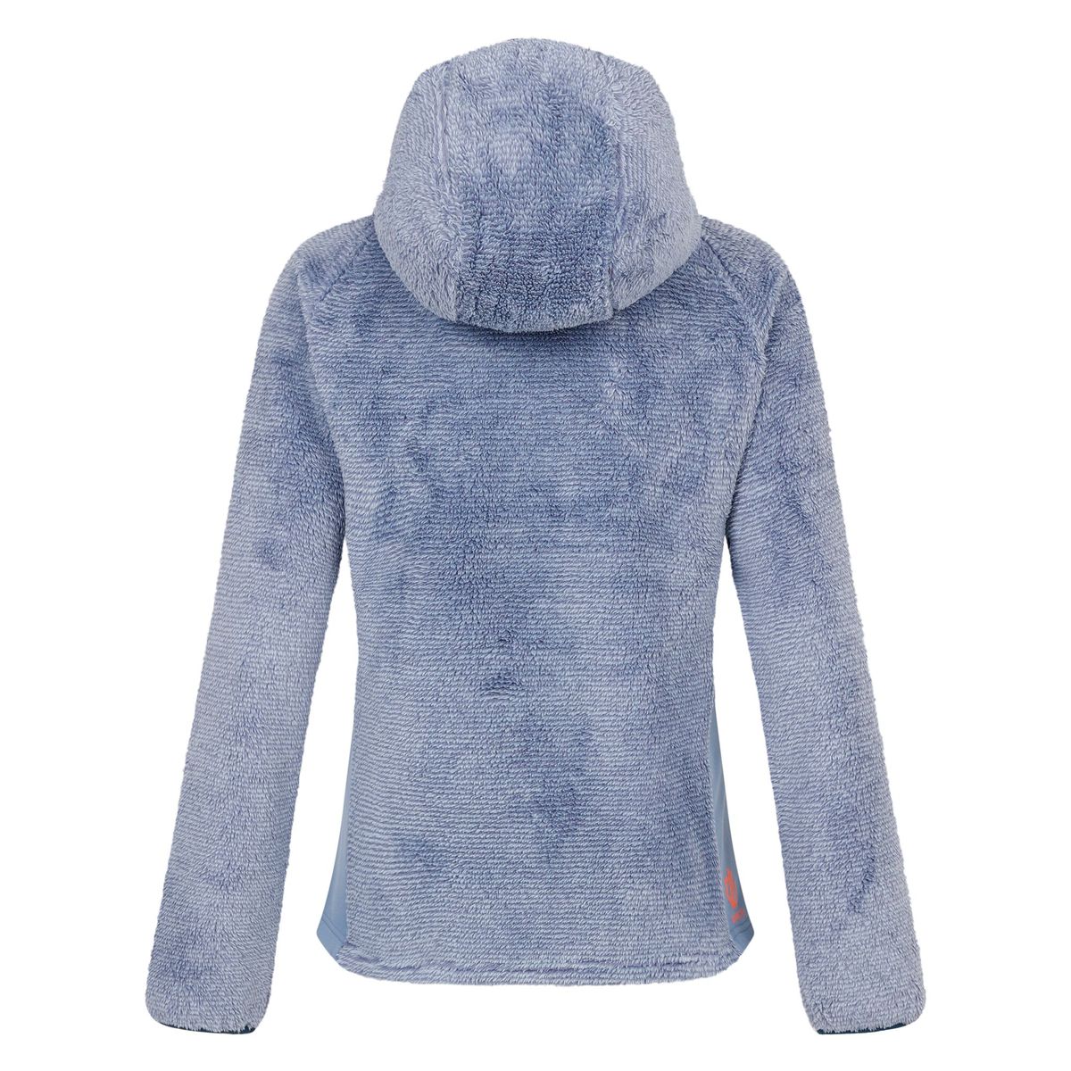 Hochflor-Fleecejacke mit Kapuze