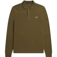 Langärmliges Poloshirt Uni