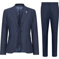 Damen Tailored Prince-of-Wales-Karomuster Anzug dreiteilig