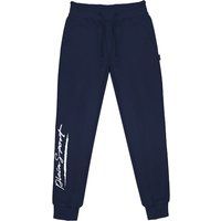 Marineblaue Plein Sport Logo Jogginghose