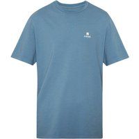 Klassisches T-Shirt mit Logo-Stickerei