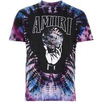 T-Shirt mit Batik- und Grafikprint