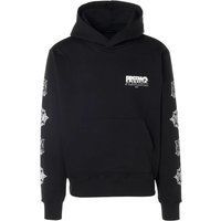 Kapuzenpullover aus Baumwolle mit Grafikprint