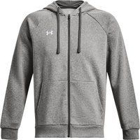 Unisex Fleece Kapuzenjacke mit Reißverschluss