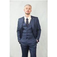 Herren Prince of Wales Karo Anzug Set