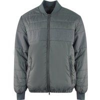 Wattierte Bomberjacke mit geprägtem Logo