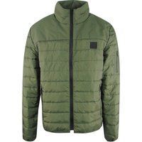 Wattierte leichte grüne Jacke
